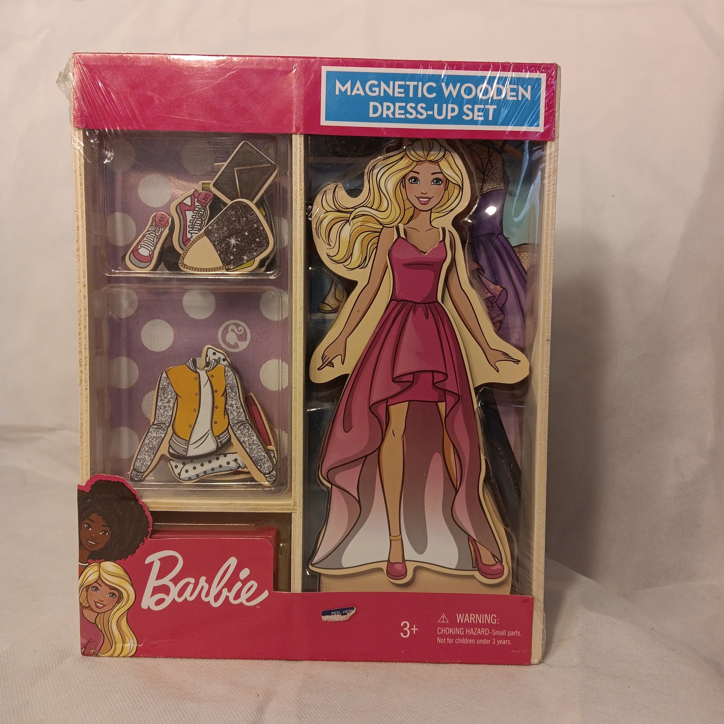 Babrie magnetic wood dress up set new in packaging